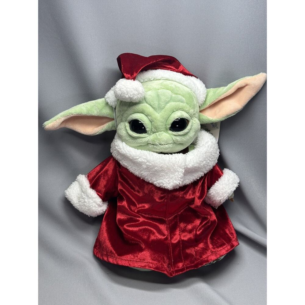 Build A Bear Star Wars Mandalorian The Child Grogu Santa Baby Yoda 14" T W/ Tag